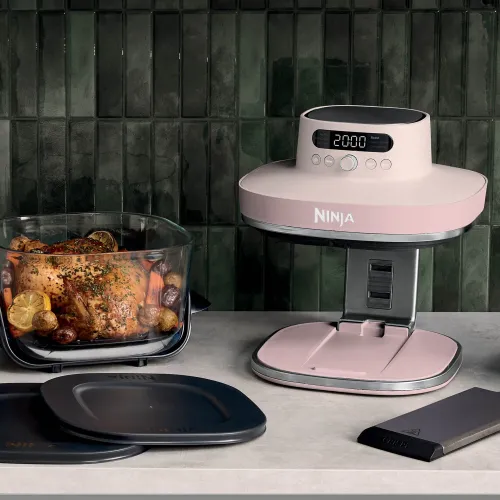 Air Fryer Frytkownica beztłuszczowa NINJA Crispi Pro AS101EURS 2 szklane pojemniki