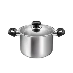 TESCOMA Brava 4 l - garnek ze stali nierdzewnej z pokrywką