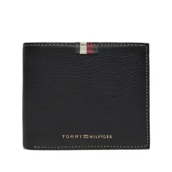 Мужской кошелек Tommy Hilfiger Th Corp Leather Cc And Coin Am0am11601 Black BDS