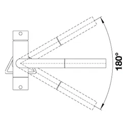 Bateria BLANCO Fontas-S II 525204 Biały