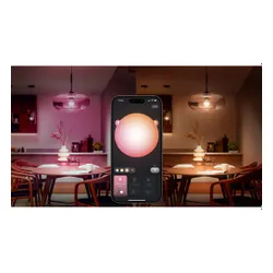 Inteligentna żarówka LED PHILIPS HUE 929004235411 E27 8W Bluetooth, ZigBee (3 szt.) + Mostek