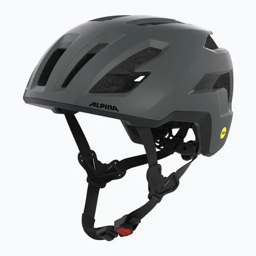 Kask rowerowy Alpina Taunus Gravel MIPS black/midnight grey matt