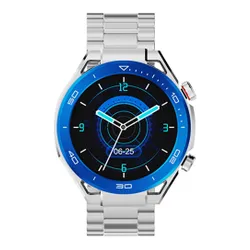 Smartwatch IMIKI Xplorer Oyster Srebrno-niebieski