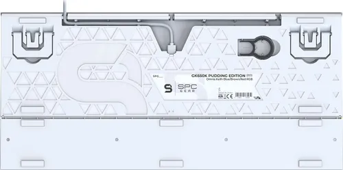 Klawiatura SPC Gear GK650K Pudding Edition Kailh Red (SPG123)