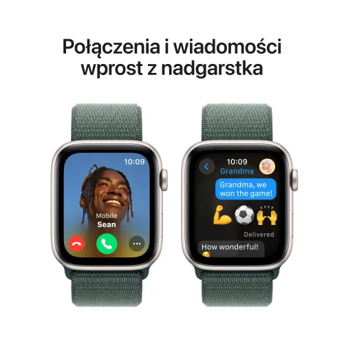 Apple Watch SE 2gen GPS koperta 40mm z aluminium Księżycowa poświata opaska sportowa Górskie jezioro