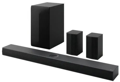 Soundbar LG S70TR Czarny 5.1.1-kanałowy, Bezprzewodowy Subwoofer, 4K, HDMi ARC, Dolby Atmos, DTS:X, Bluetooth