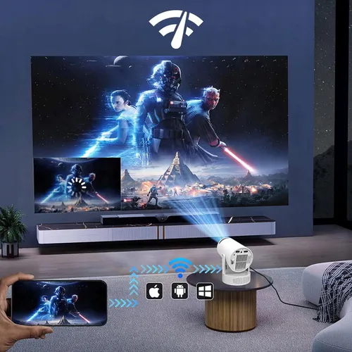 Projektor ZENWIRE K400 HD (1024 x 600), 260 ANSI lumen, WiFi, Bluetooth