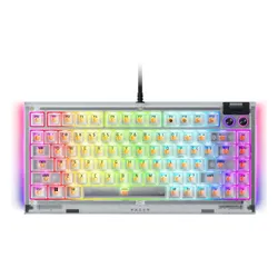 Klawiatura RAZER BlackWidow V4 Phantom RGB Hot-Swap Orange Tactile Gen-3 Switch Przezroczysto-biało-czarny