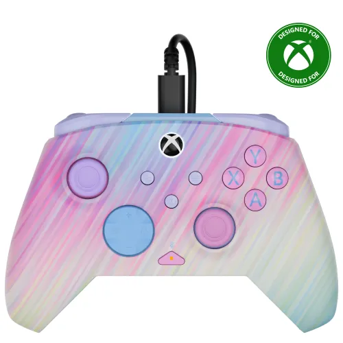 Pad Turtle Beach Rematch Advanced Cotton Candy do Xbox Przewodowy Różowo-niebieski