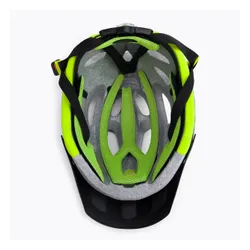 Kask rowerowy dziecięcy Alpina Carapax black neon/yellow