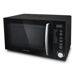Kuchenka mikrofalowa ESPERANZA Cocinero EKO010 1200W średnica 24.5 cm pojemność 20L Czarny