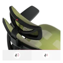 Fotel DIABLO CHAIRS V-Basic Czarno-zielony