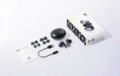 Słuchawki dokanałowe QCY MeloBuds N70 TWS Czarny