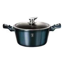 Zestaw garnków BERLINGER HAUS Metallic Line Aquamarine Edition BH-7183 (22 elementy)