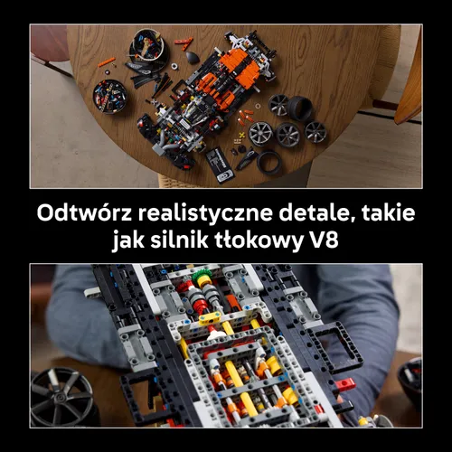 LEGO 42232 Technic Koenigsegg Sadair's Spear Megacar