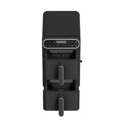 Air Fryer Frytkownica beztłuszczowa TURBOTRONIC TT-AF500D Czarny z podwójnym koszem
