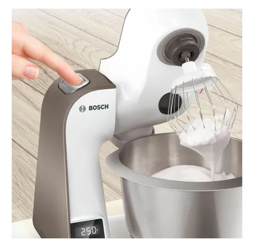 Robot planetarny Bosch MUM5XW40 1000W Maszynka do mielenia Przystawka do lodów Rozdrabniacz Wyciskarka do cytrusów Blender kielichowy