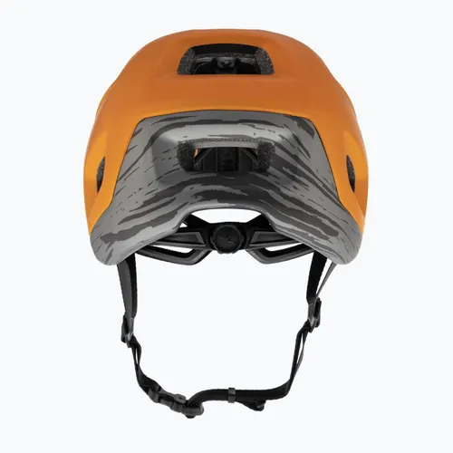 Kask rowerowy MET Terranova orange/ titanium metalic matt