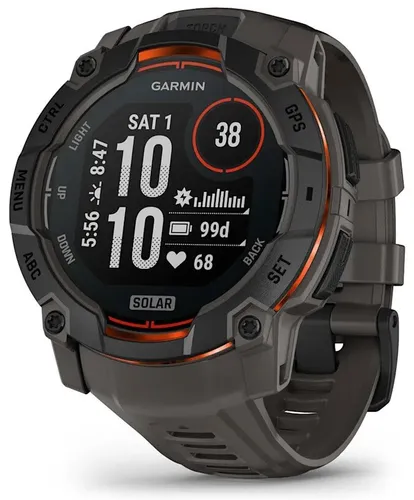 Smartwatch GARMIN Instinct 3 50mm Solar Czarny