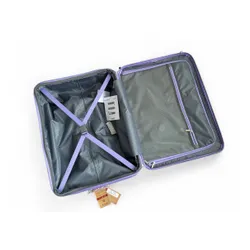 Walizka średnia Soundbox American Tourister - lavender - outlet