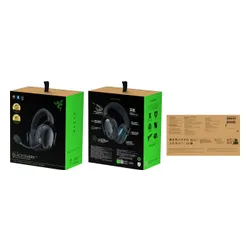 Słuchawki RAZER BlackShark V3 Bezprzewodowe, Nauszne, Dźwięk przestrzenny Czarny