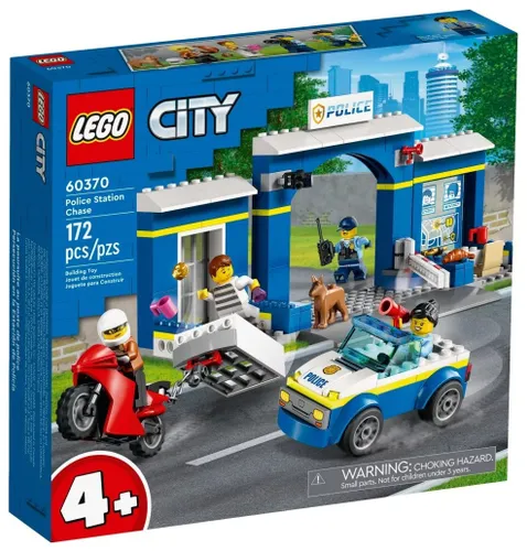 Конструктор LEGO City 60370 полицейский участок-погоня