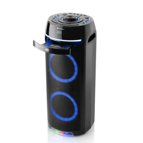 Power Audio GoGEN BPS736CD 90W Bluetooth Radio FM Mikrofon Karaoke Czarny