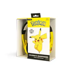 Słuchawki przewodowe z mikrofonem OTL Technologies Pokémon Pikachu Dla dzieci Nauszne Żółto-czarny