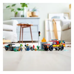 LEGO 60319 City Akcja strażacka i policyjny pościg