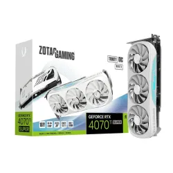 Karta graficzna Zotac GeForce RTX 4070 Ti Super Trinity OC White Edition 16GB GDDR6X 256bit DLSS 3