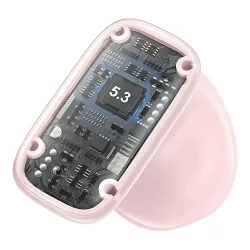 Słuchawki bezprzewodowe USAMS TD 22 Series TWS Douszne Bluetooth 5.3 Różowy