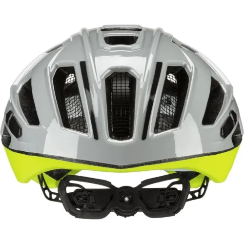 Kask rowerowy Uvex Gravel-X szaro-żółty