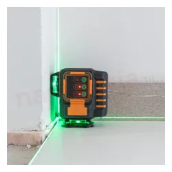 Zielony laser krzyżowy płaszczyznowy 3x360° Geo-Fennel Geo6-XR GREEN SP Li-Ion