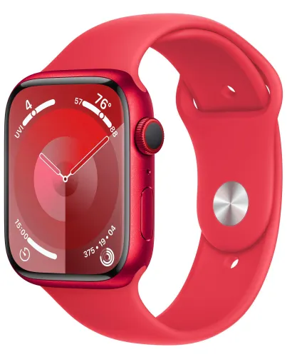 Смарт-часы Apple Watch 9 GPS 41mm алюминий спортивный ремешок M / L