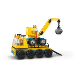 Lego City 60391 yıkım topu ile kamyon ve vinç