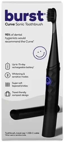 Szczoteczka soniczna BURST Curve Czarny