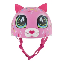 Kask rowerowy RASKULLZ Astro Cat Różowy dla Dzieci (rozmiar S)