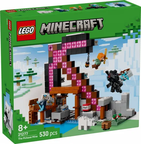 LEGO Klocki Minecraft 21277 Kilofowa kopalnia