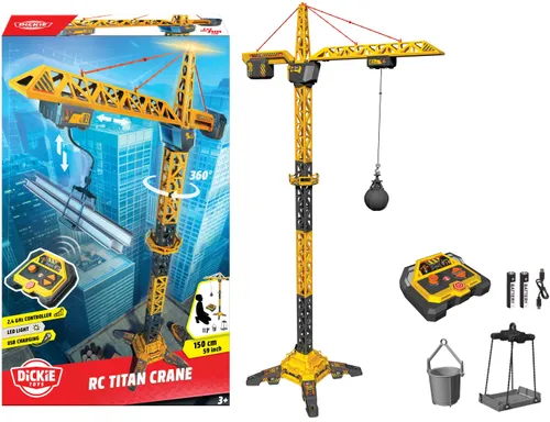 Dźwig zdalnie sterowany DICKIE TOYS Titan Crane 203729023