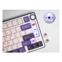 Klawiatura ROYAL KLUDGE R75 Blackberry Mousse K Silver Switch