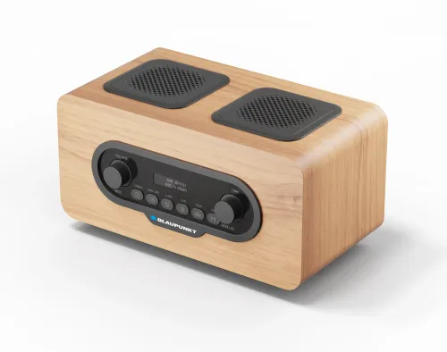 Radioodbiornik Blaupunkt DR10CR Radio FM, DAB+ Bluetooth Brązowy