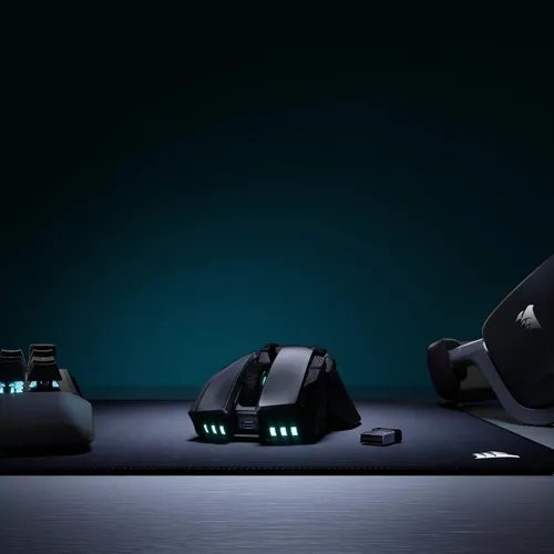 Myszka gamingowa Corsair IRONCLAW WL SE Czarna RGB