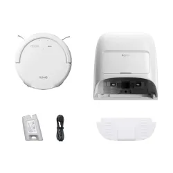 Robot sprzątający DJI Romo S Funkcja mopowania Stacja oczyszczająca Tworzenie mapy pomieszczenia 56,64dB Biały