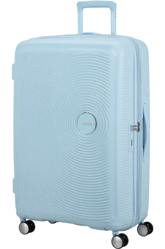 Большой чемодан American Tourister Soundbox 77cm - Pastel Blue