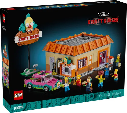 LEGO 10352 ICONS The Simpsons Krusty Burger