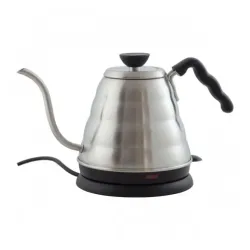 HARIO Buono Electric Kettle czarny 0,8 l - czajnik elektryczny bezprzewodowy ze stali nierdzewnej