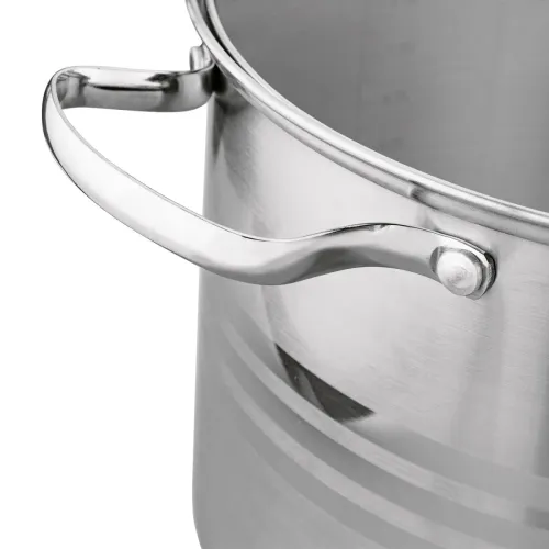 Garnek wysoki ze stali nierdzewnej z pokrywką Starke Pro Barcelo 15 l