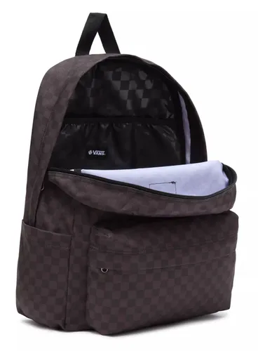 Молодежный рюкзак Vans Old Skool Check Backpack-Black / charcoal