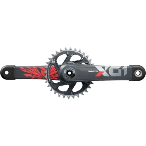 Mechanizm korbowy SRAM X01 Eagle DUB Boost czerwony