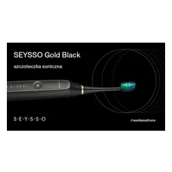 Szczoteczka soniczna SEYSSO Gold Black Special Collection